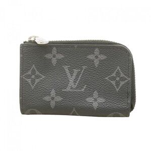 Louis Vuitton Coin Case Monogram Eclipse Porte Monage Black